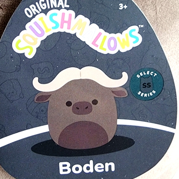 🖤 BODEN 🦬 SELECT SERIES Water Buffalo Original Squishmallow by Kelly To - Picture 3 of 8